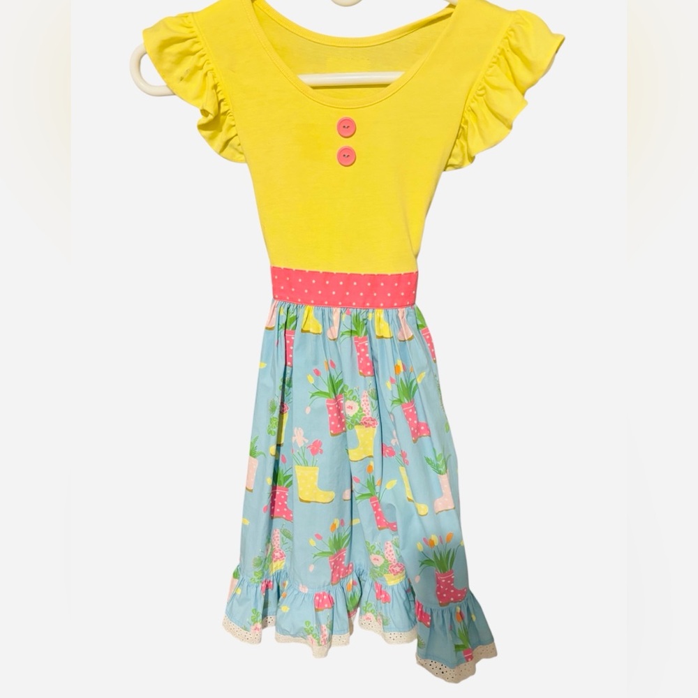 ELEANOR ROSE ☔️Spring Dress - Size 8-10 - Picture 4 of 6